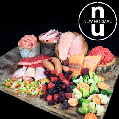 New Normal The New Normal Essentials Box is designed to make eating healthy simple, affordable, and sustainable — featuring a variety of lean proteins, nutrient-dense cuts like salmon and steak, and everyday staples like ground beef and pork chops. Paired with convenient frozen fruits and vegetables, this box takes the stress out of meal prep while ensuring you have everything you need to fuel your body well. Built for real life, it delivers a balance of quality, value, and simplicity — making it easier than ever to stay consistent, eat well, and feel your best.